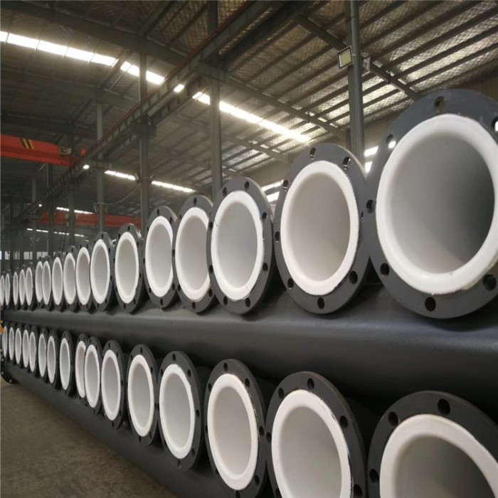 dn400mm钢衬聚四氟管道郑州利丰化工有限公司-钢衬四氟(f4/ptfe)管道